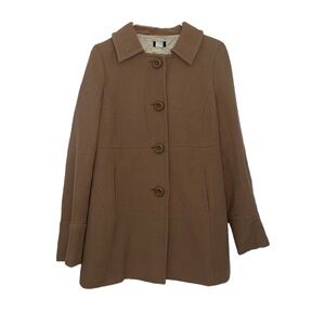J Crew Factory 2009 Womens Camel Peacoat
